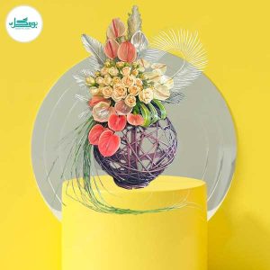 shokofe flower basket