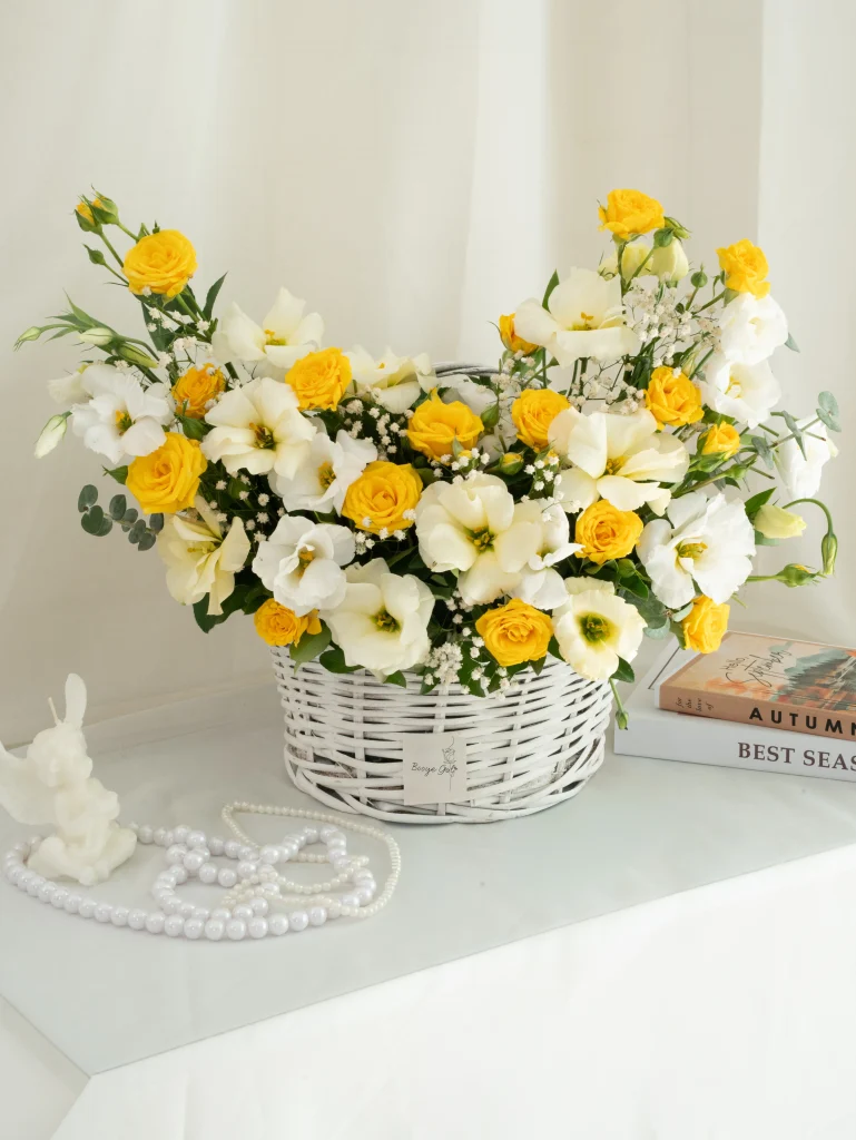 سبد گل شادی