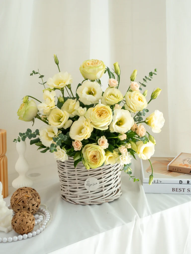 سبد گل نسیم